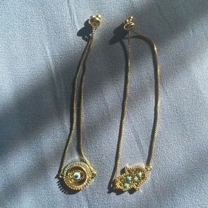 ✨Fran & Co. gold plated (2) bracelets